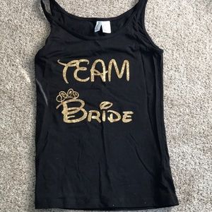 Team bride tank